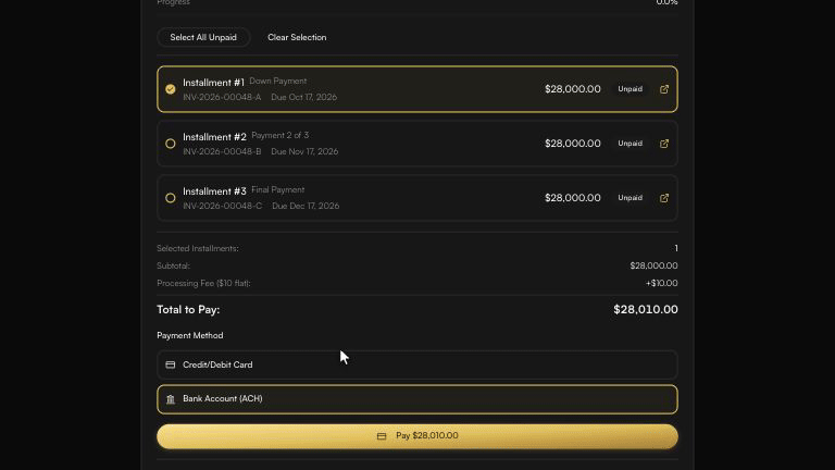 Invoice to get paid
